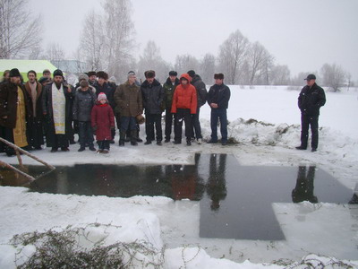 В городе Шумерле прошли Крещенские купания